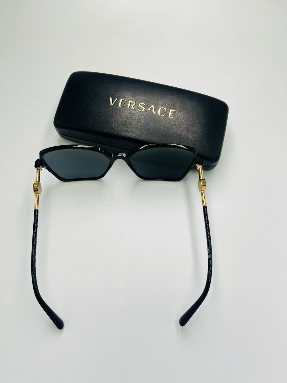 Versace Oversized Square Women's Sunglasses - Picture 2 of 6